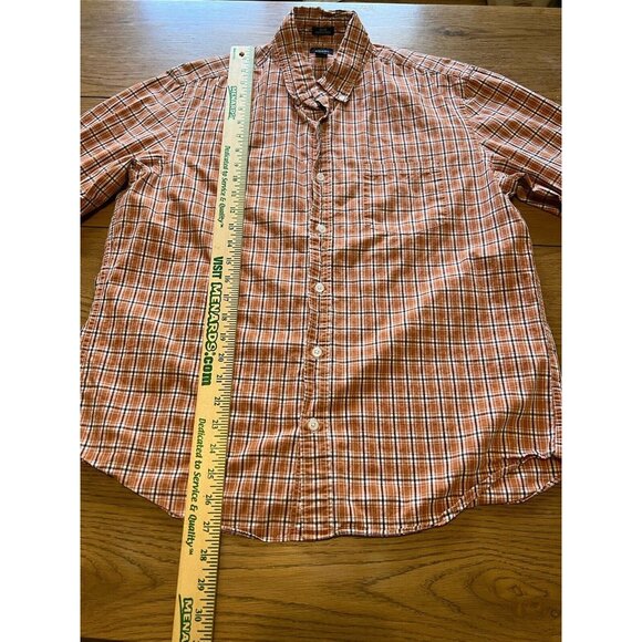 J CREW Shirt Mens Large Button Down Flex Washed Slim Untucked Shirt Preppy City - Picture 3 of 16